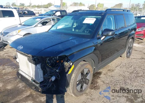 2024 Hyundai Santa Fe Hybrid Sel из США, поврежденный, VIN 5NMP24G17RH009712